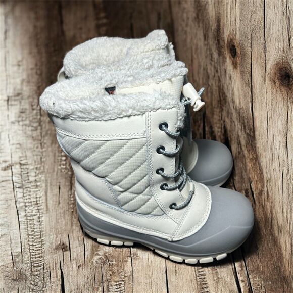 All In Motion Children’s White Snow Boots Size 13 - Picture 3 of 8